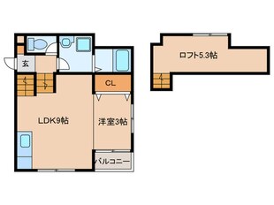 シャーンティ前原の物件間取画像